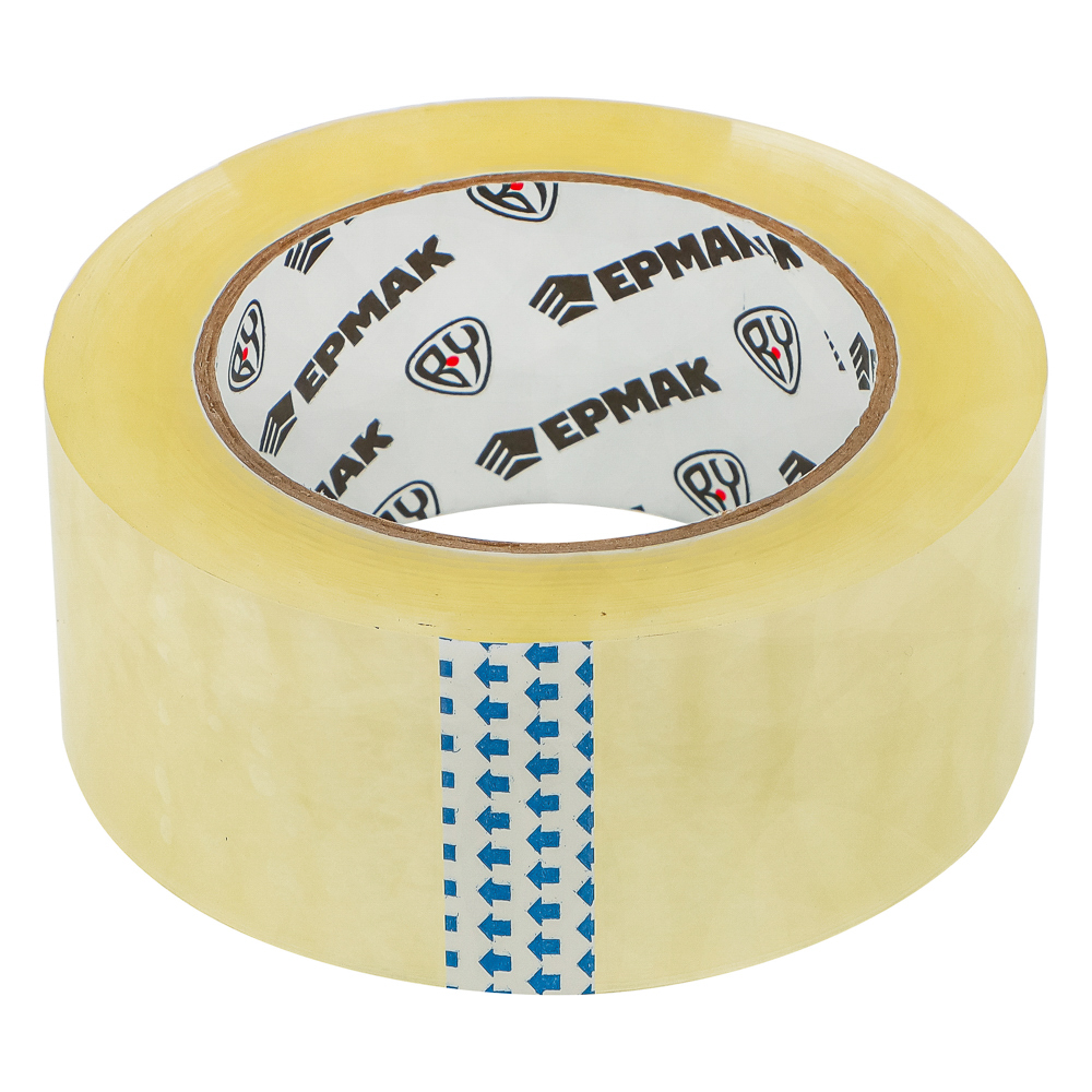 ЕРМАК Клейкая лента прозрачная 48мм x 141м, арт.№ 687-009