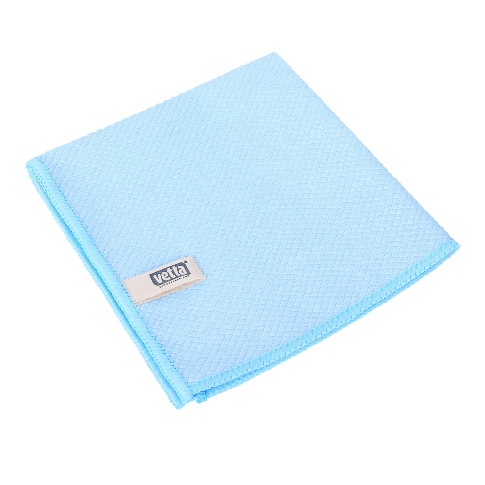 VETTA Салфетка для стекол и зеркал, Премиум, 30х30см, 350г/м2, арт.№ 448-037