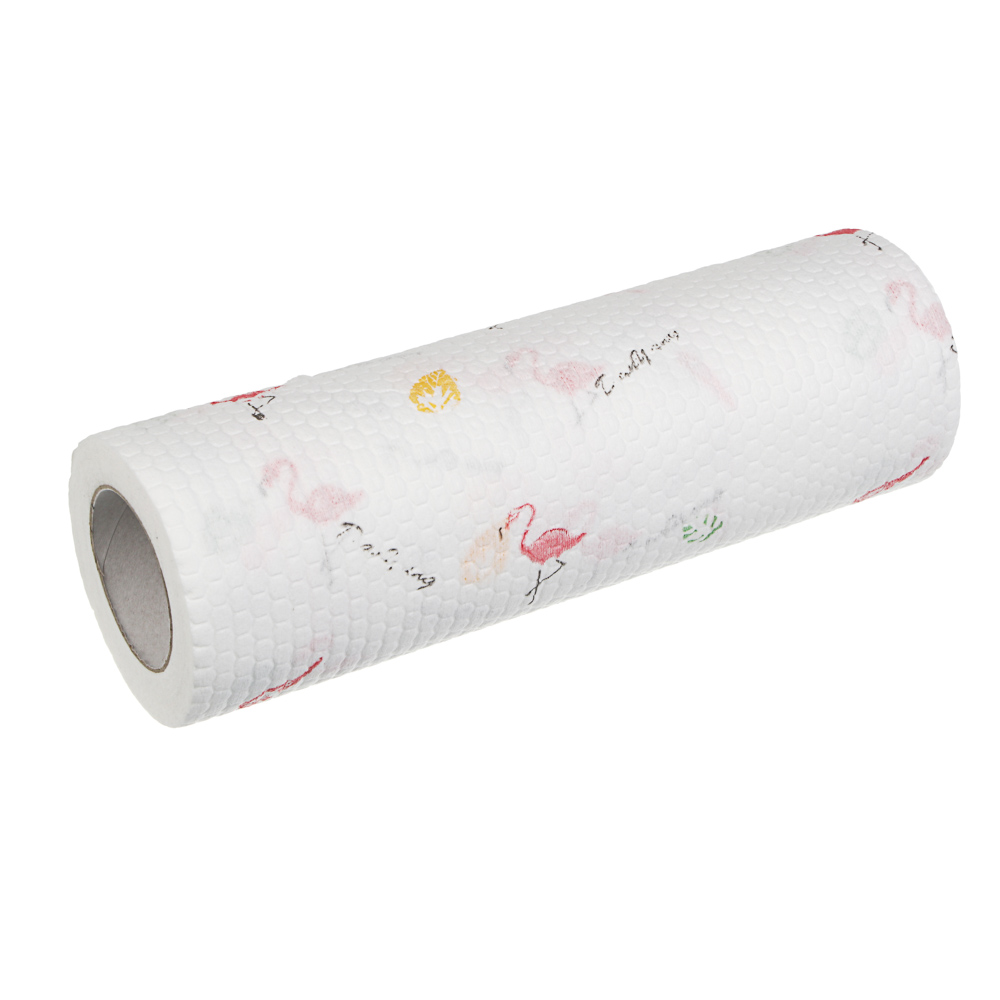 Салфетки для уборки тм VETTA, в рулоне, 50 шт, 25х25см, нетканый материал, 1 дизайн, арт.№ 448-367