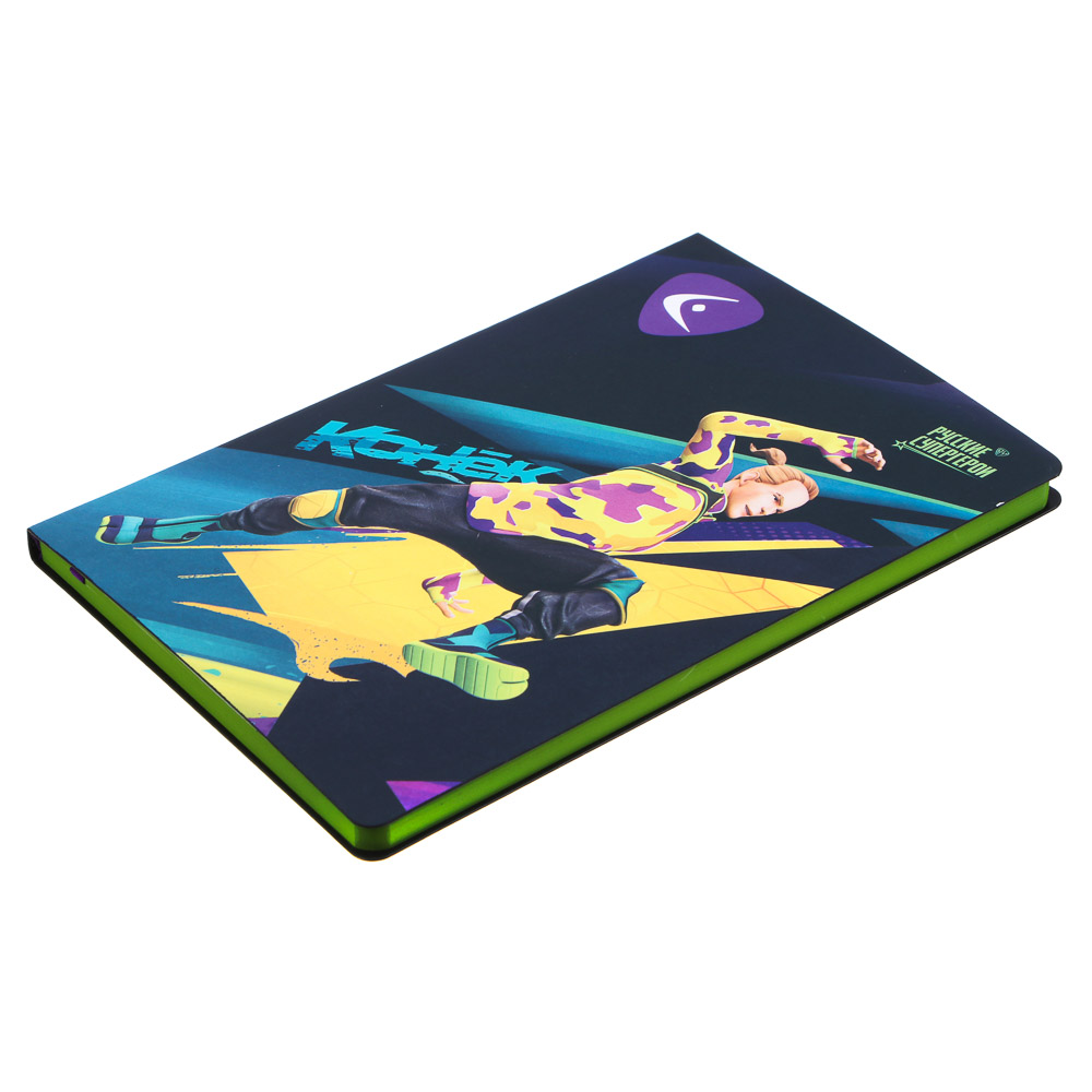 BY Русские Супергерои Бизнес - блокнот А5, 192стр., гибкая обл., цв.срез, закл., "Конек", арт.№ 801-026