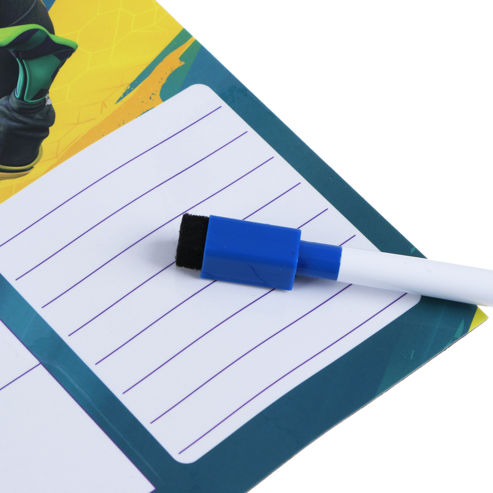 BY Русские Супергерои Маркерная доска - планировщик, гибкая, магнитная, 30х40см, ПЭТ, маркер,"Конек", арт.№ 801-027