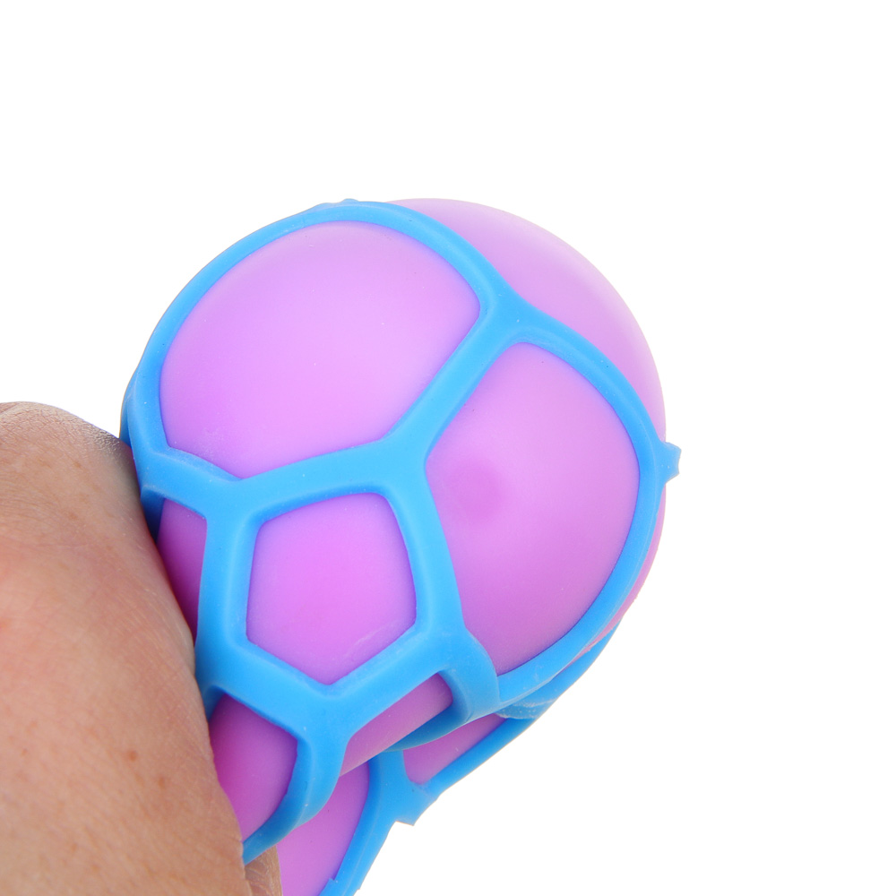 BY Игрушка антистресс мялка «Русские Супергерои», TPR, d=6,5см, 4 цвета, арт.№ 297-014