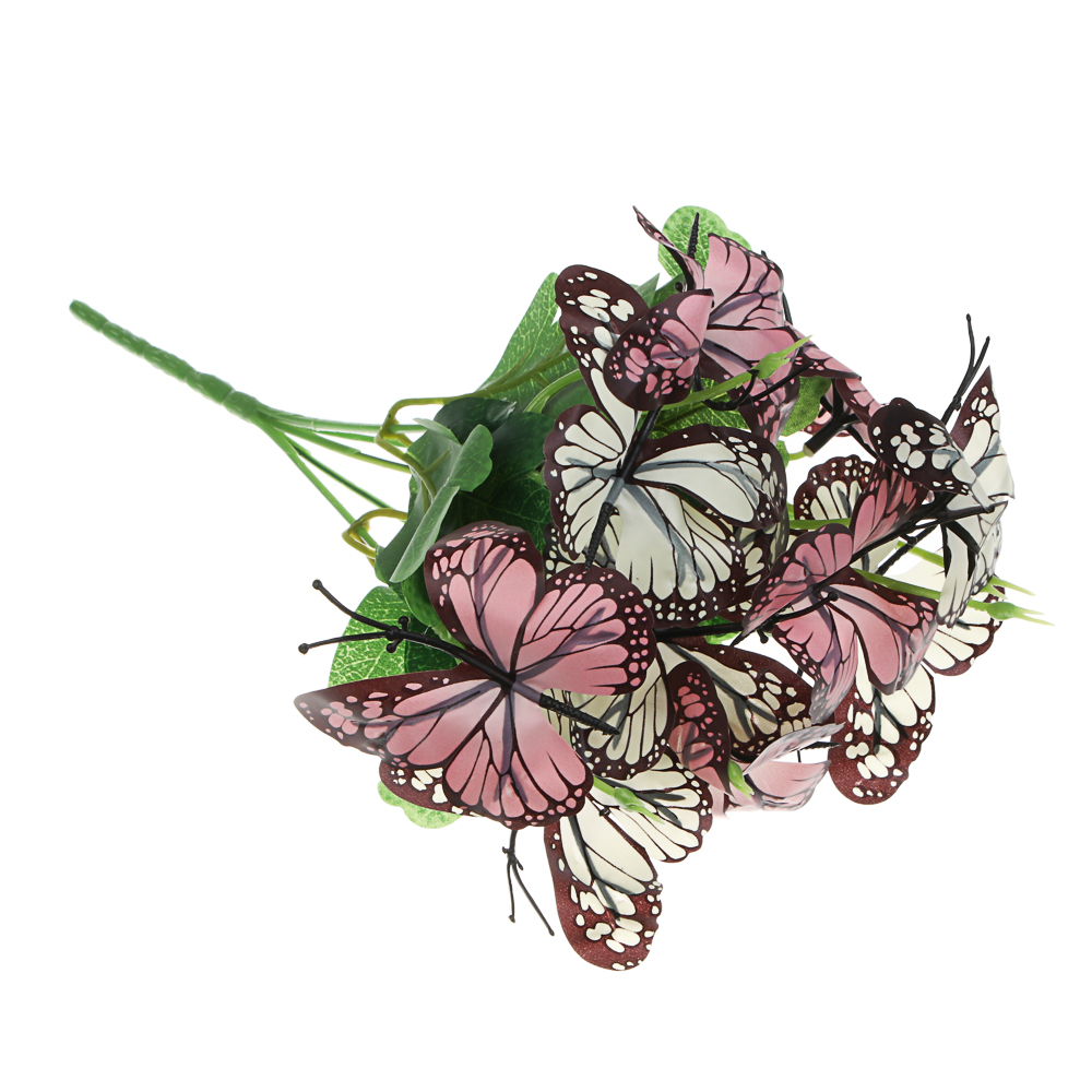 Букет искусственный тм LADECOR бабочки, 28 см, арт.№ 426-020