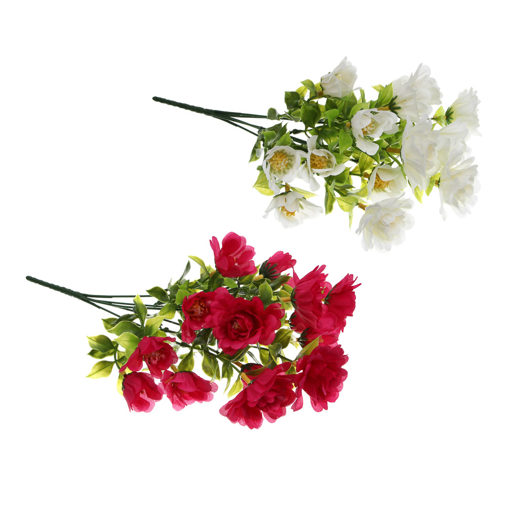 Букет искусственных цветов тм LADECOR хризантема, длина 35 см, арт.№ 426-022