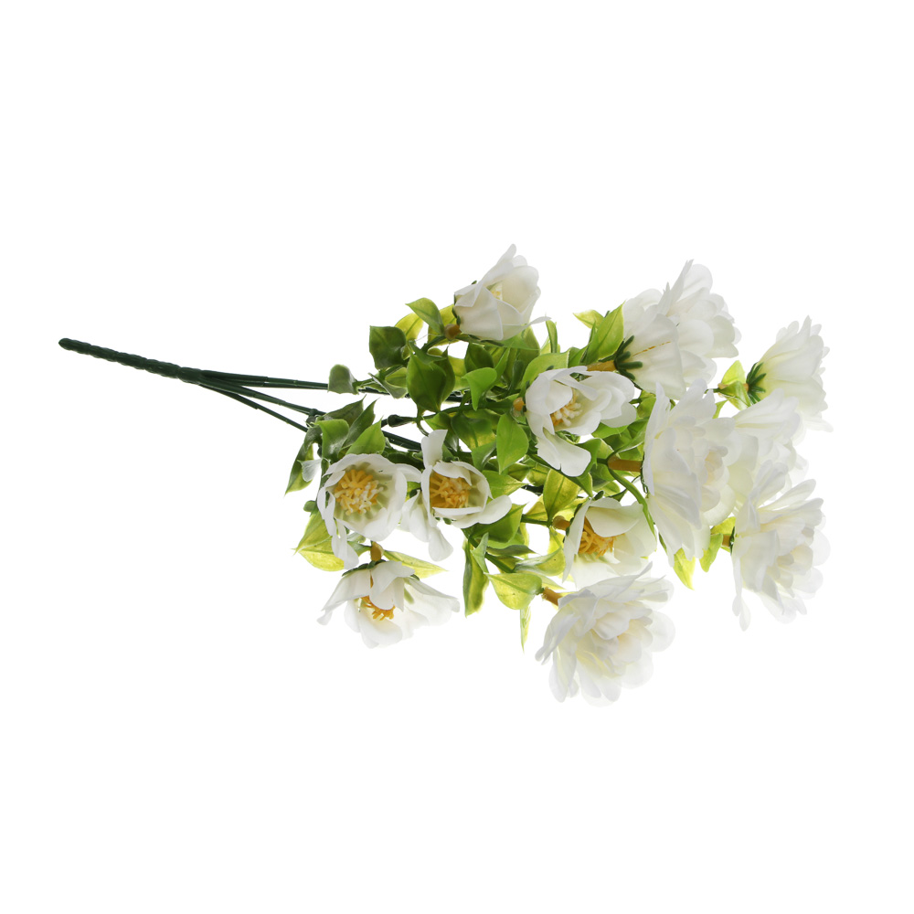 Букет искусственных цветов тм LADECOR хризантема, длина 35 см, арт.№ 426-022