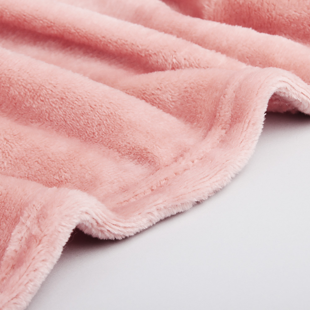 PROVANCE Плед, микрофибра, 180х200см, 230гр/м, "Нежность", персиковый MP, арт.№ 486-109