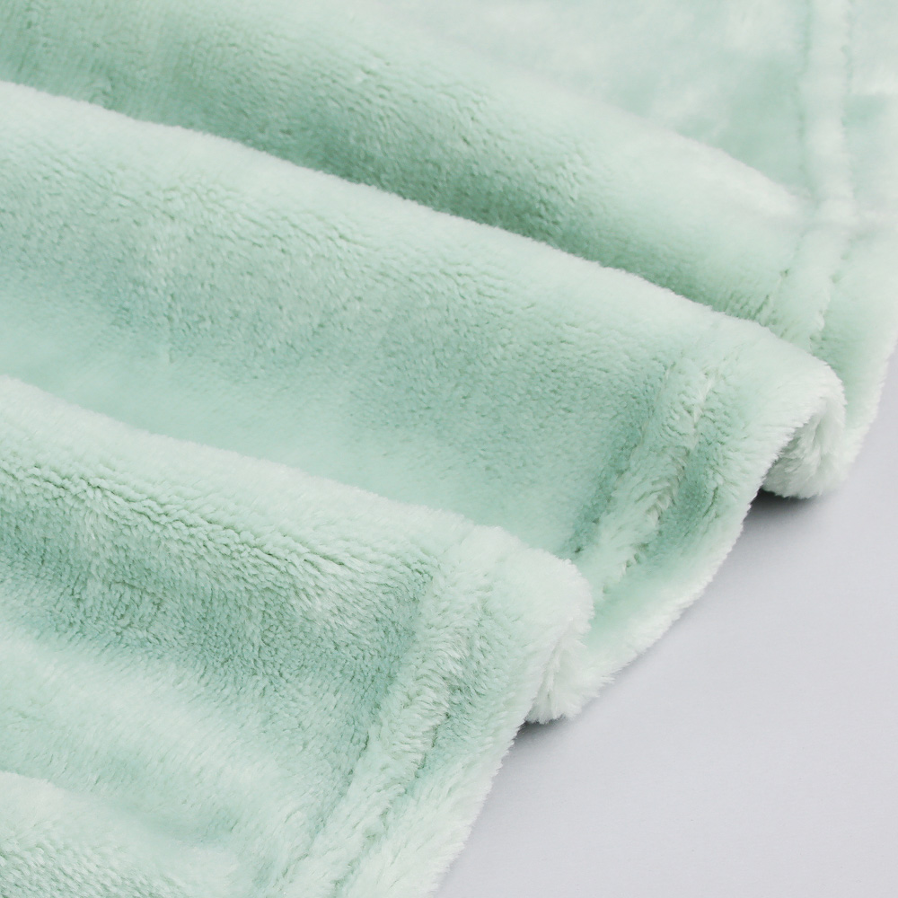 PROVANCE Плед, микрофибра, 180х200см, 230гр/м, "Нежность", мятный MP, арт.№ 486-110