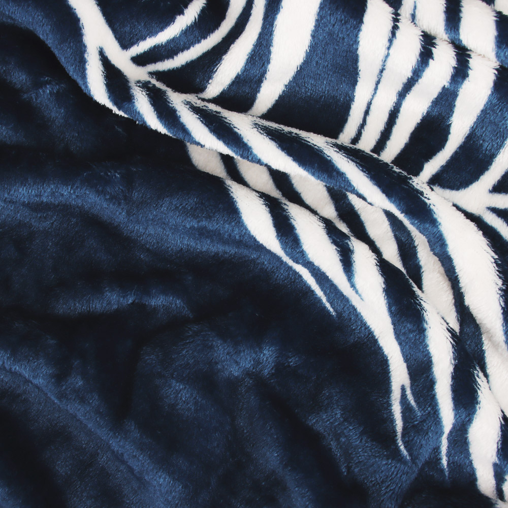 PROVANCE Плед, микрофибра, 200х220см, 230гр/м, "Гармония", синий MP, арт.№ 486-113