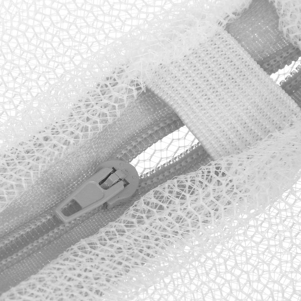 VETTA Мешок для стирки белья, цилиндр, на замке, мелкая сетка d20x25см, арт.№ 452-091