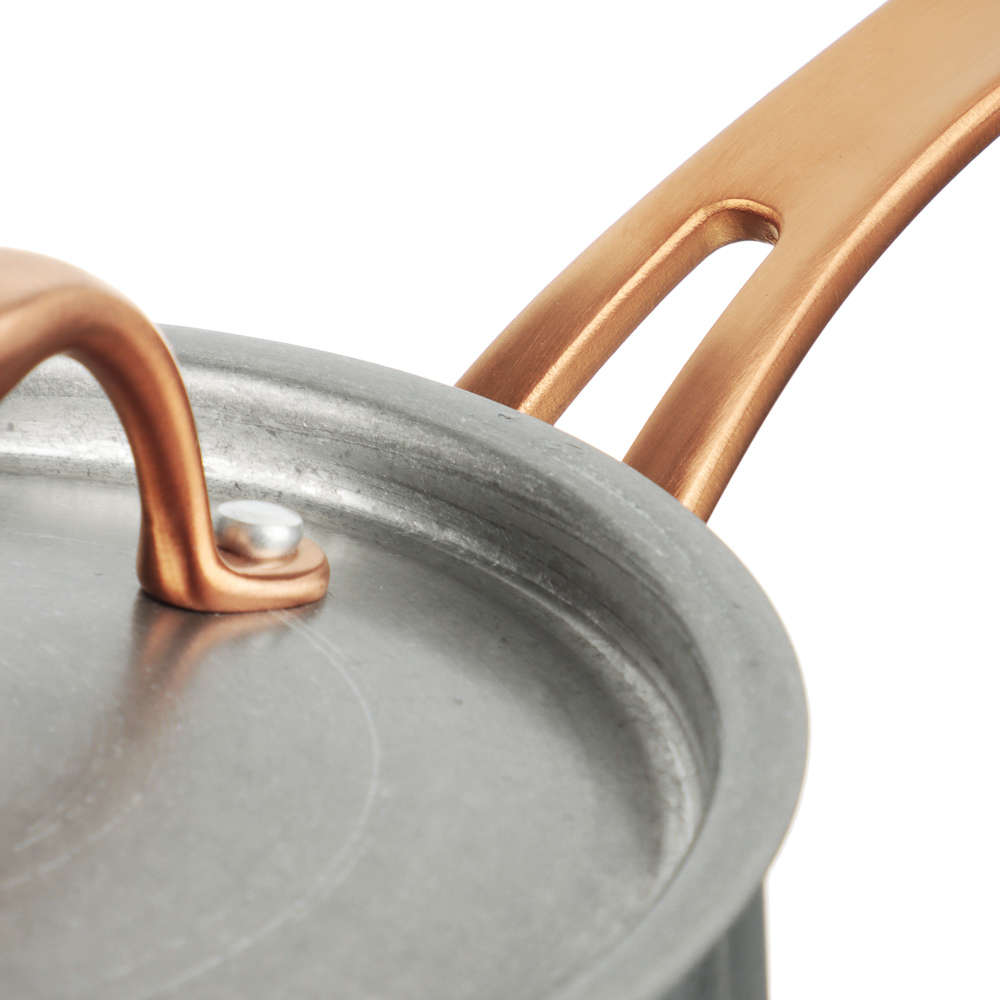 Ivlev Chef Ladoga Ковш 16х7,5см 1,4л, с нерж. крышкой, индукция, нерж.сталь 18/10, арт.№ 822-253