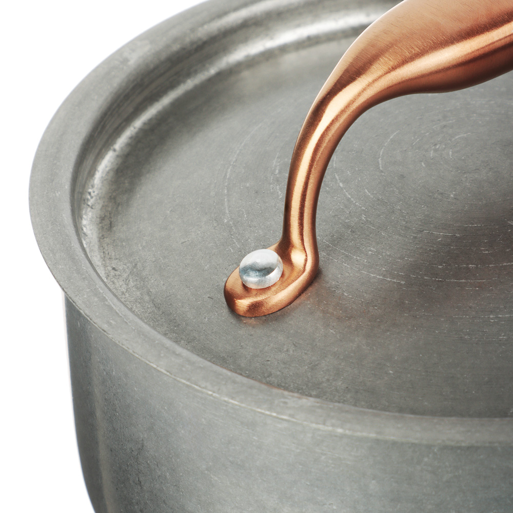 Ivlev Chef Ladoga Ковш 16х7,5см 1,4л, с нерж. крышкой, индукция, нерж.сталь 18/10, арт.№ 822-253