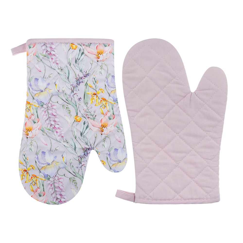 PROVANCE Ботаника Прихватка-варежка 18х28см, 100% хлопок, 2 дизайна, арт.№ 488-189