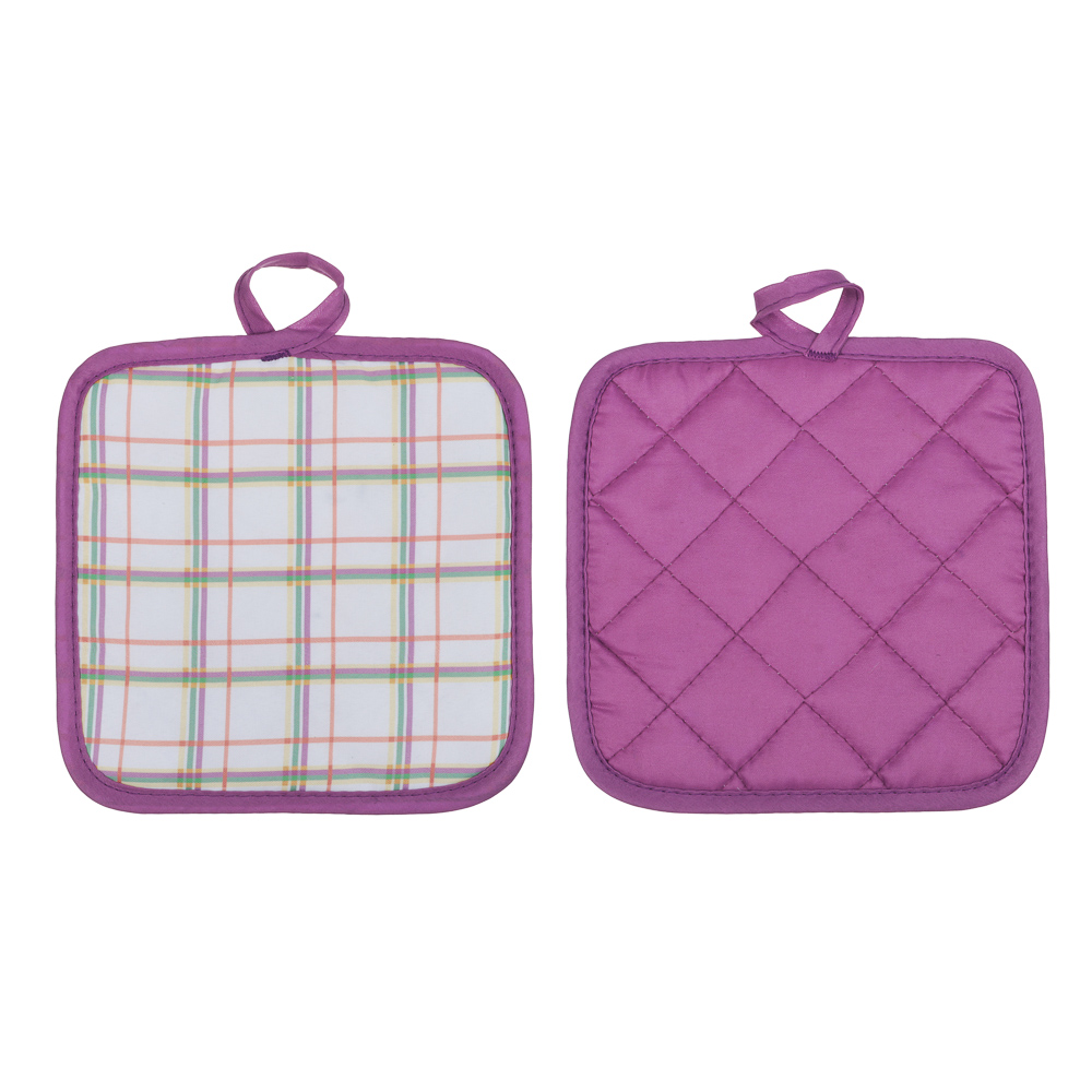 PROVANCE Ботаника Комплект прихваток 2шт, 17х17, 17х27, 100% полиэстер, 2 дизайна, арт.№ 488-190