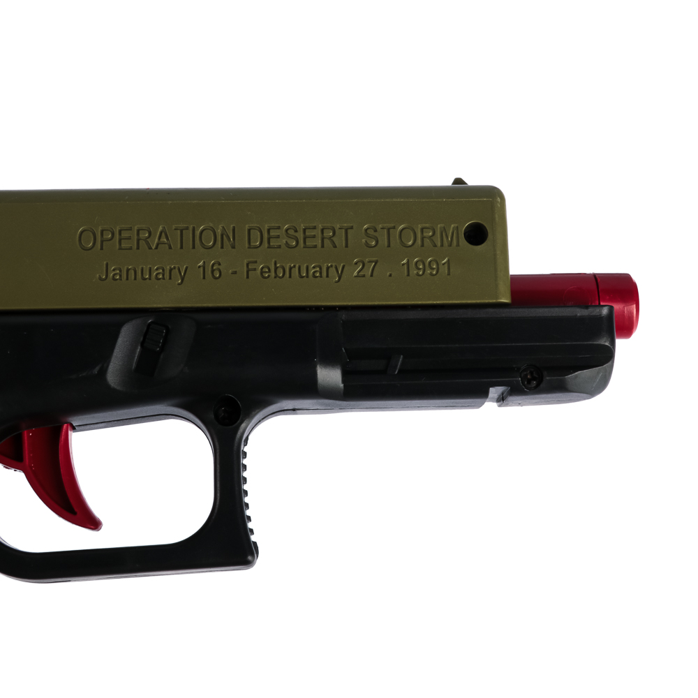 ИГРОЛЕНД Пистолет, ABS, 28-33х18-28х3-5см, 2 дизайна, арт.№ 261-655