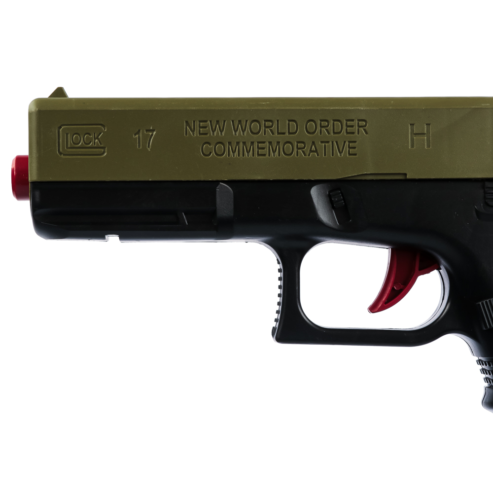 ИГРОЛЕНД Пистолет, ABS, 28-33х18-28х3-5см, 2 дизайна, арт.№ 261-655