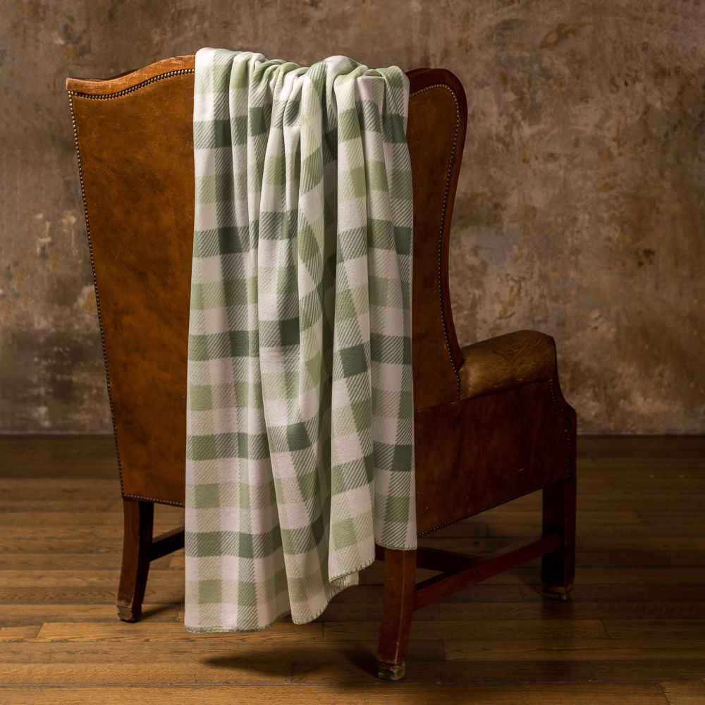 PROVANCE Плед флис, 150х200см, 130гр/м, зеленый, арт.№ 486-159