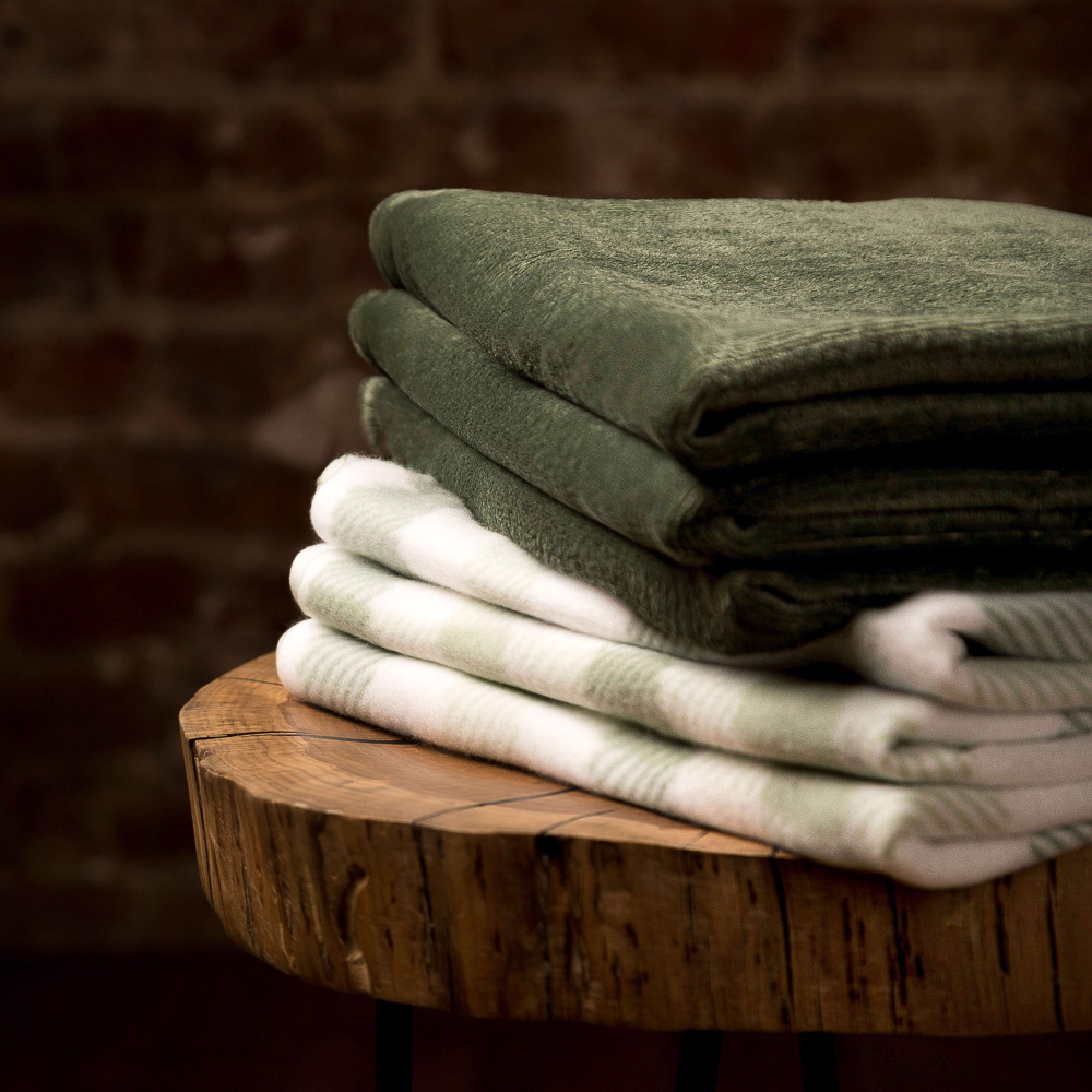 PROVANCE Плед флис, 150х200см, 130гр/м, зеленый, арт.№ 486-159