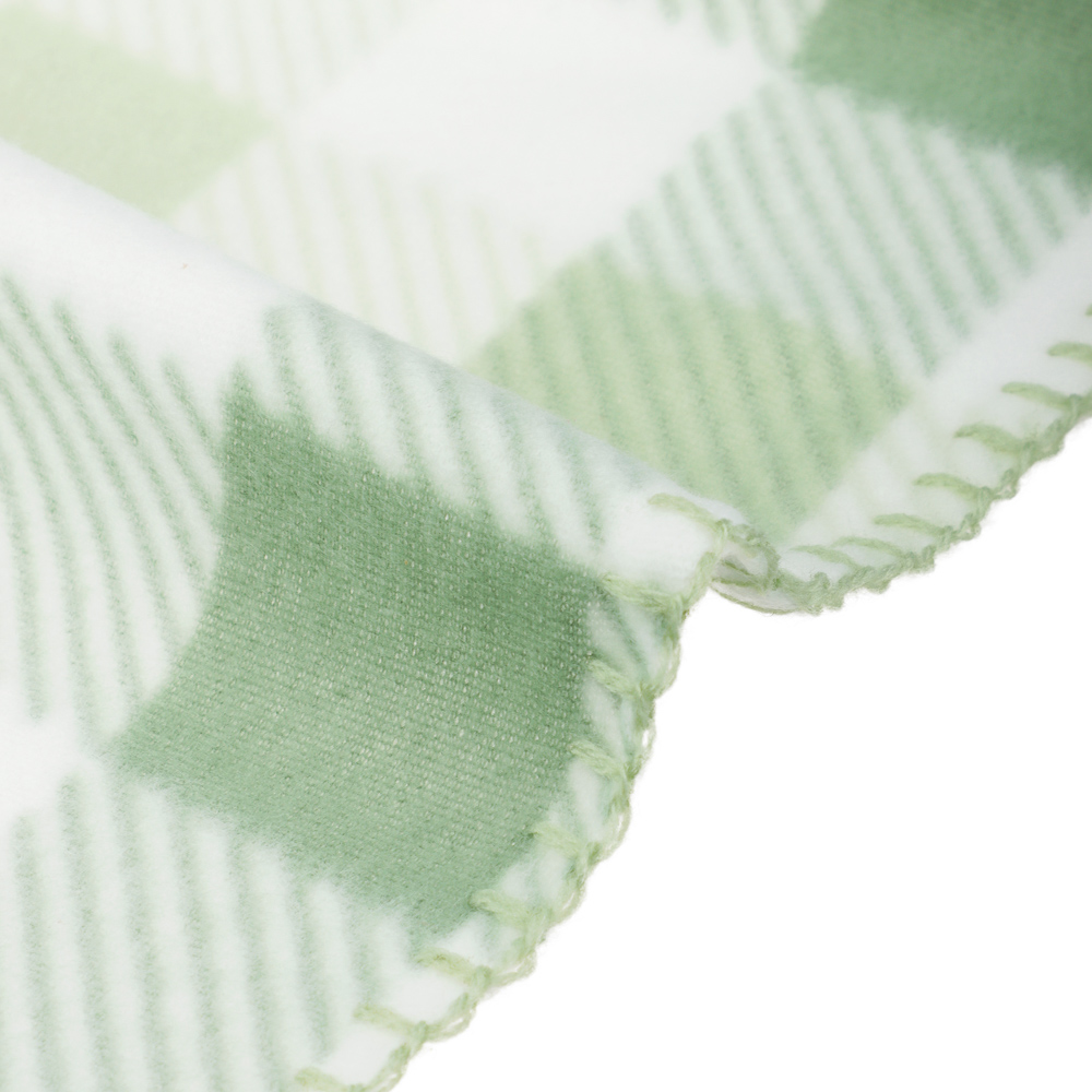 PROVANCE Плед флис, 150х200см, 130гр/м, зеленый, арт.№ 486-159