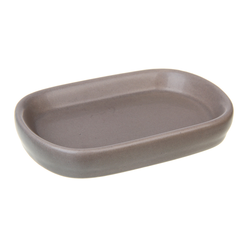 VETTA Мыльница, 13,5x8,8x2,5 см, керамика, "Космос", мокко, арт.№ 478-259