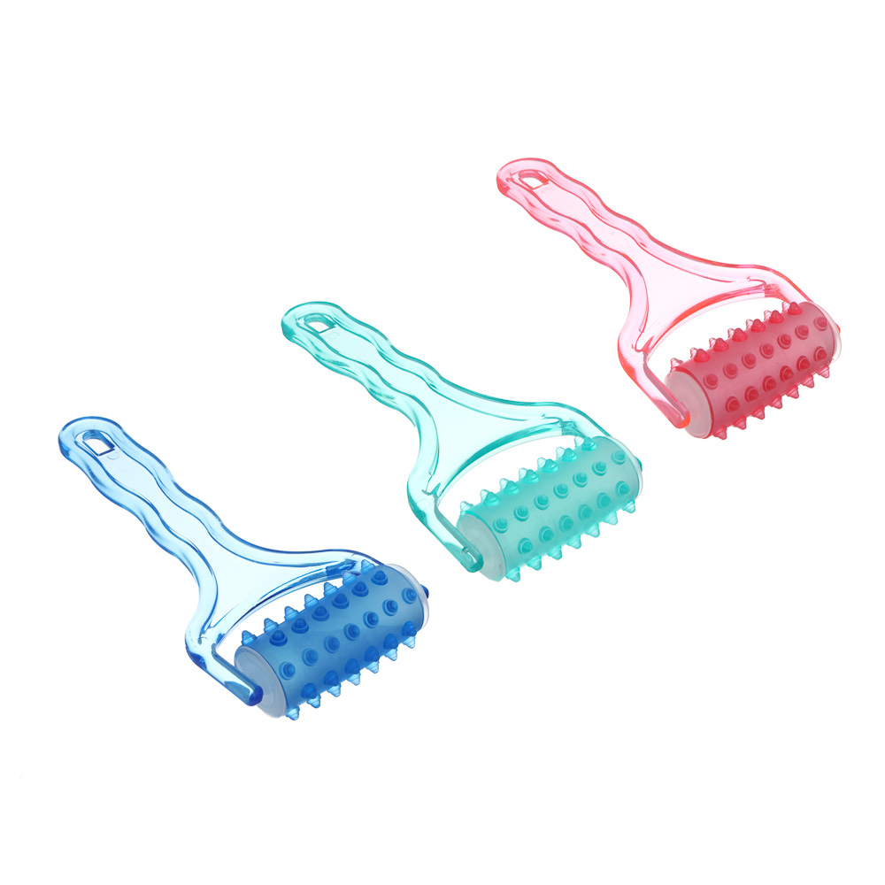 Массажер роликовый тм BY SPORT, 18,5x8,5x3см, PP, TPE, 3 цвета, арт.№ 192-137