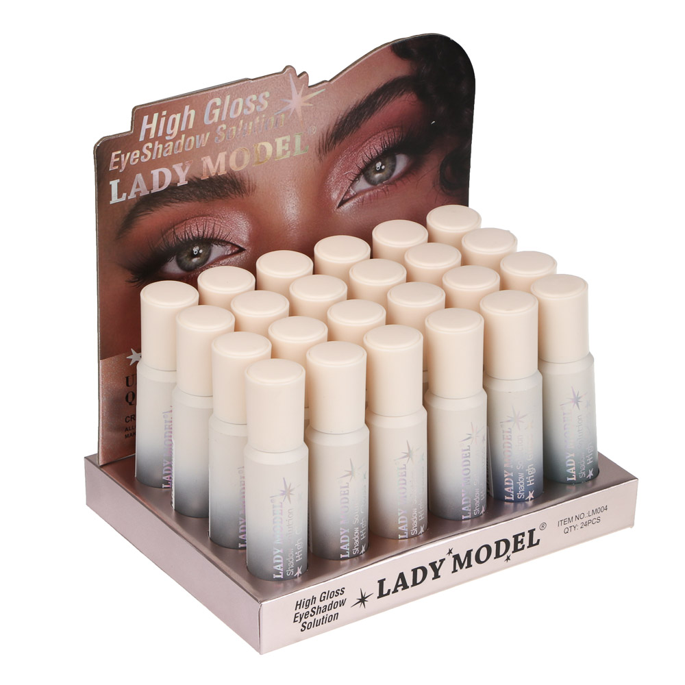 Тени жидкие сияющие тм LADY MODEL High Gloss, 6,5гр, LM-004, арт.№ 330-601