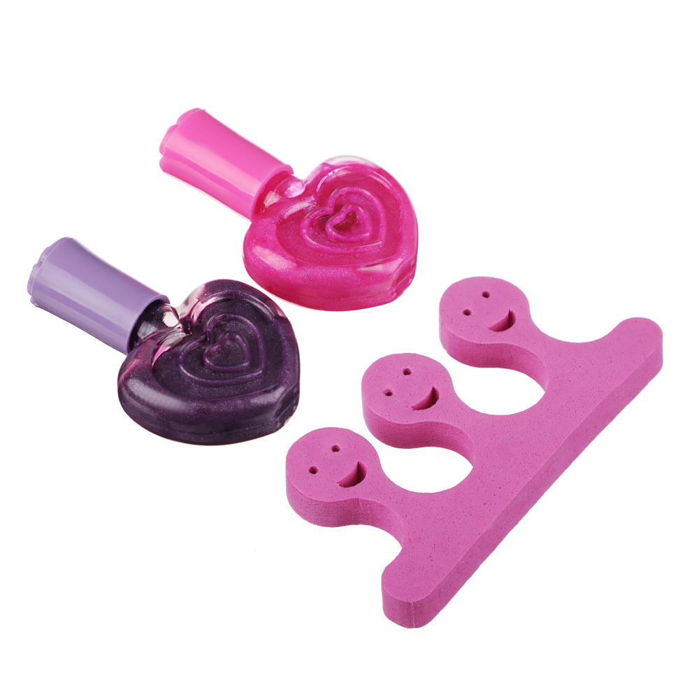 ЮНИLOOK Набор лаков для ногтей 2шт, 15,6г, разделитель для пальцев 1шт, арт.№ 330-383