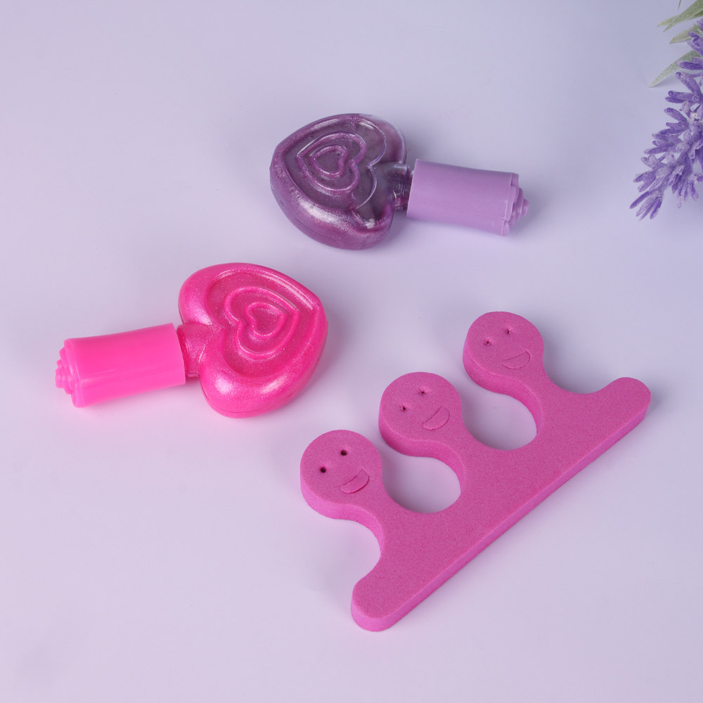 ЮНИLOOK Набор лаков для ногтей 2шт, 15,6г, разделитель для пальцев 1шт, арт.№ 330-383