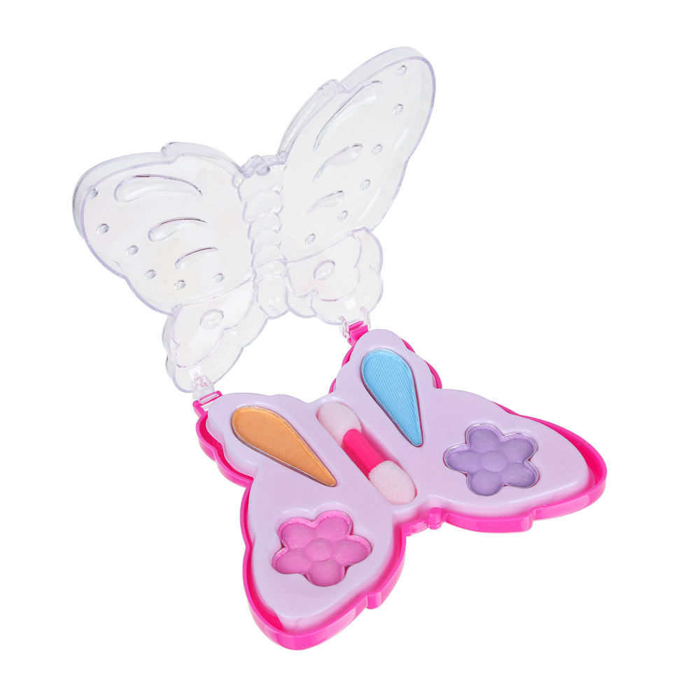 ЮНИLOOK Набор теней для век 4шт, 2,8г, кисточка 1шт, 70522А2, арт.№ 330-389