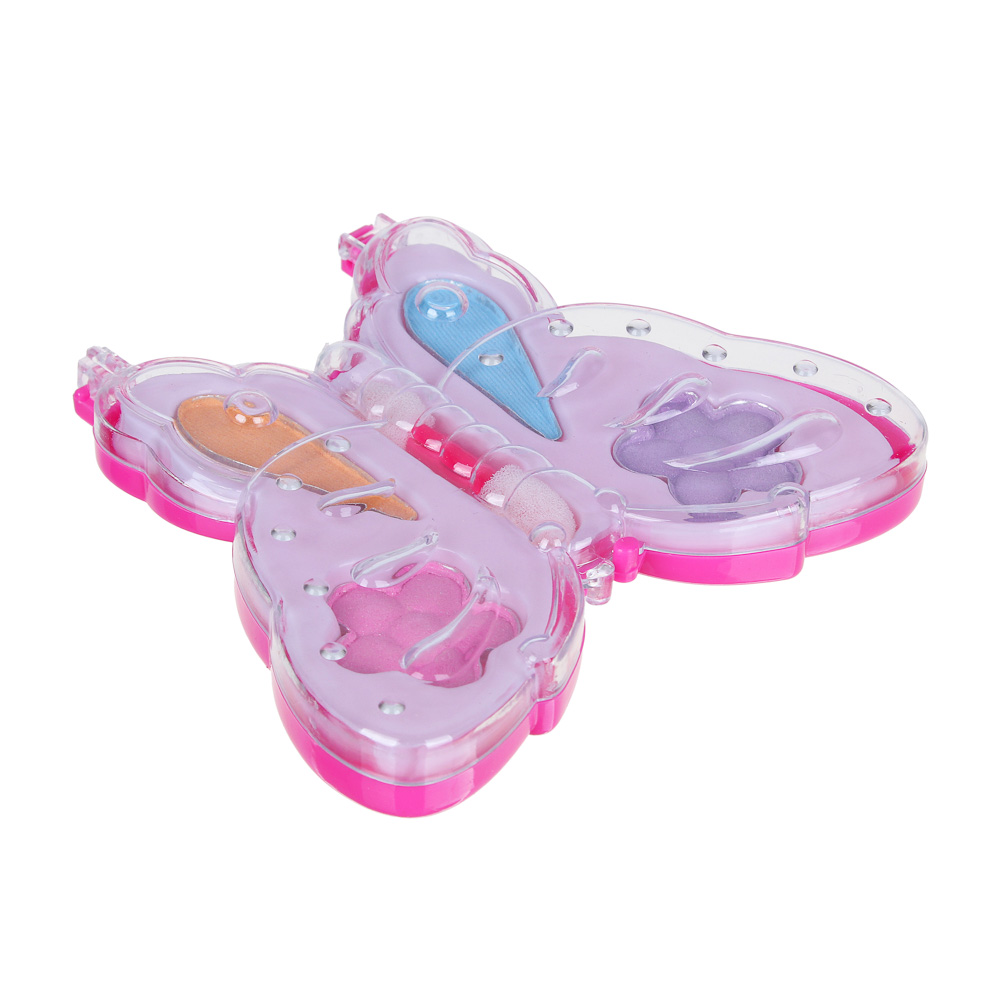 ЮНИLOOK Набор теней для век 4шт, 2,8г, кисточка 1шт, 70522А2, арт.№ 330-389