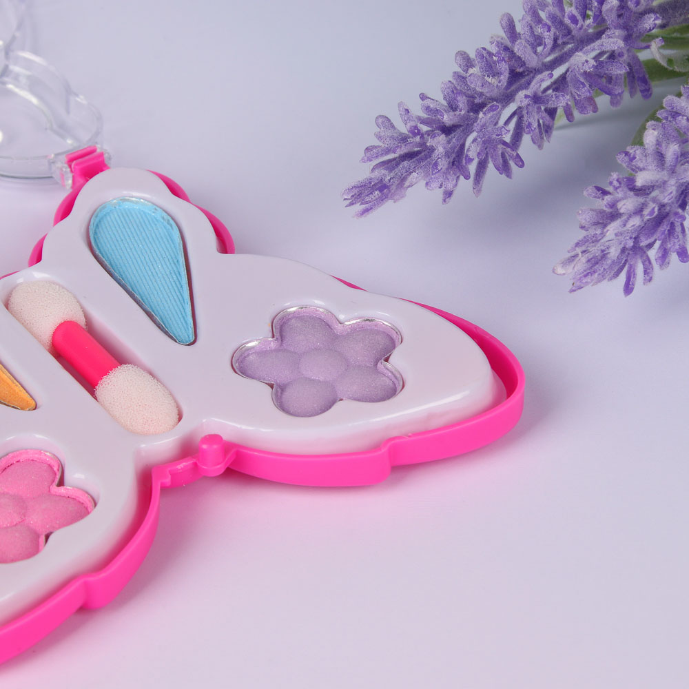 ЮНИLOOK Набор теней для век 4шт, 2,8г, кисточка 1шт, 70522А2, арт.№ 330-389