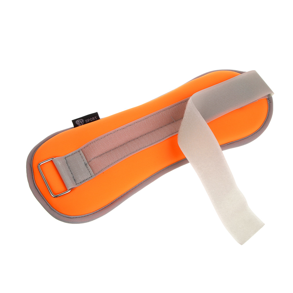 Утяжелители для ног и рук, 2шт по 1,0кг тм BY SPORT, 31x12см, неопрен, металлическая стружка, арт.№ 155-003