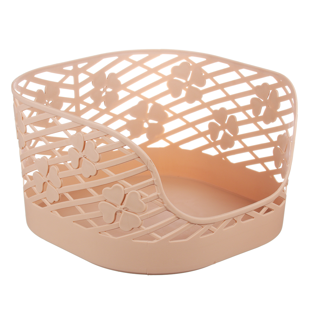 VETTA Корзинка универсальная "Верона", 23x22x13см, пластик, 2 цвета, арт.№ 414-054