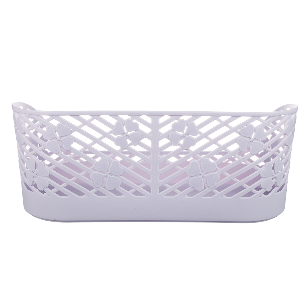 VETTA Корзинка универсальная "Верона", 38x17,5x14,5см, пластик, 2 цвета, арт.№ 414-053