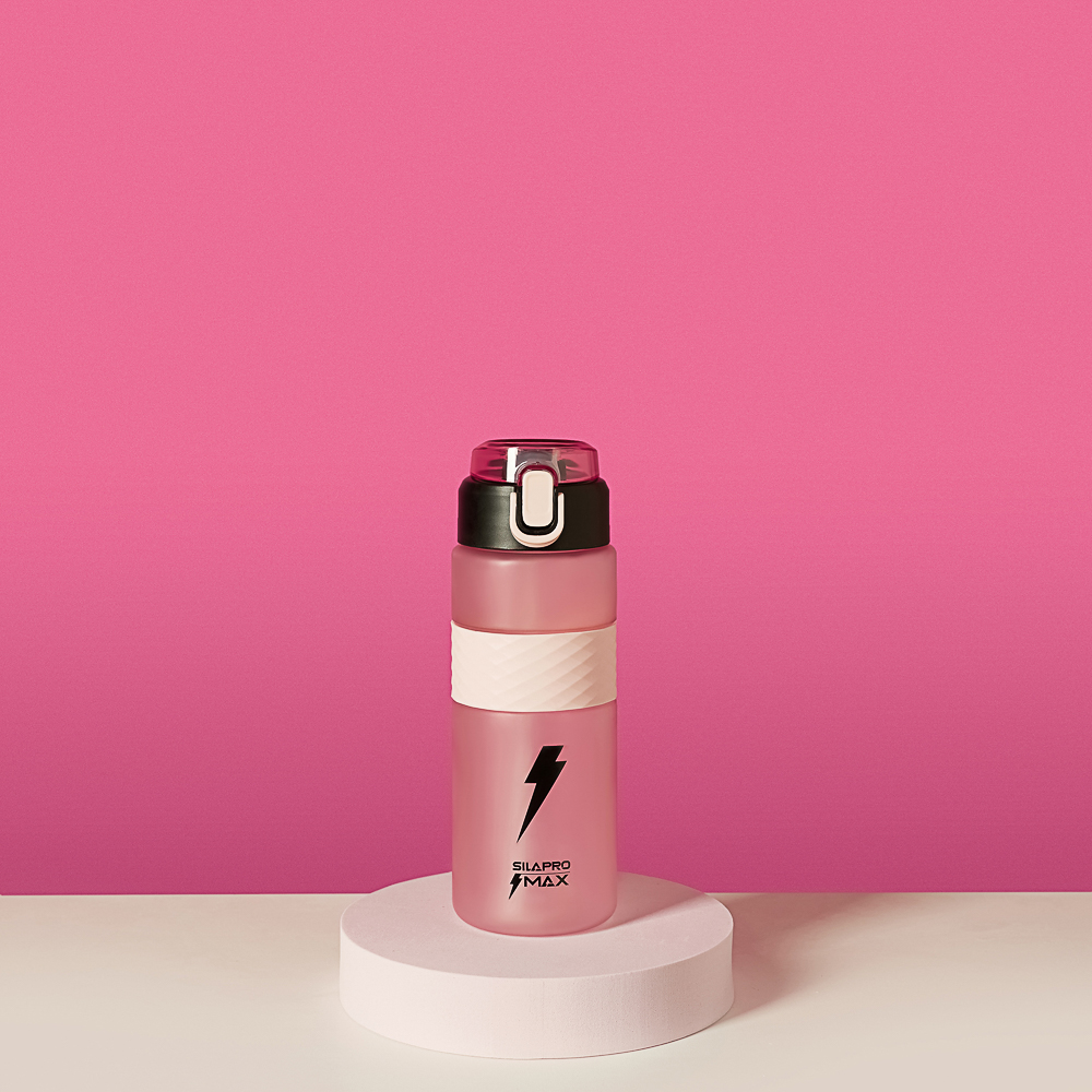 SILAPRO MAX Бутылка спортивная с замком, LOTUS, 700мл, PC, арт.№ 088-033