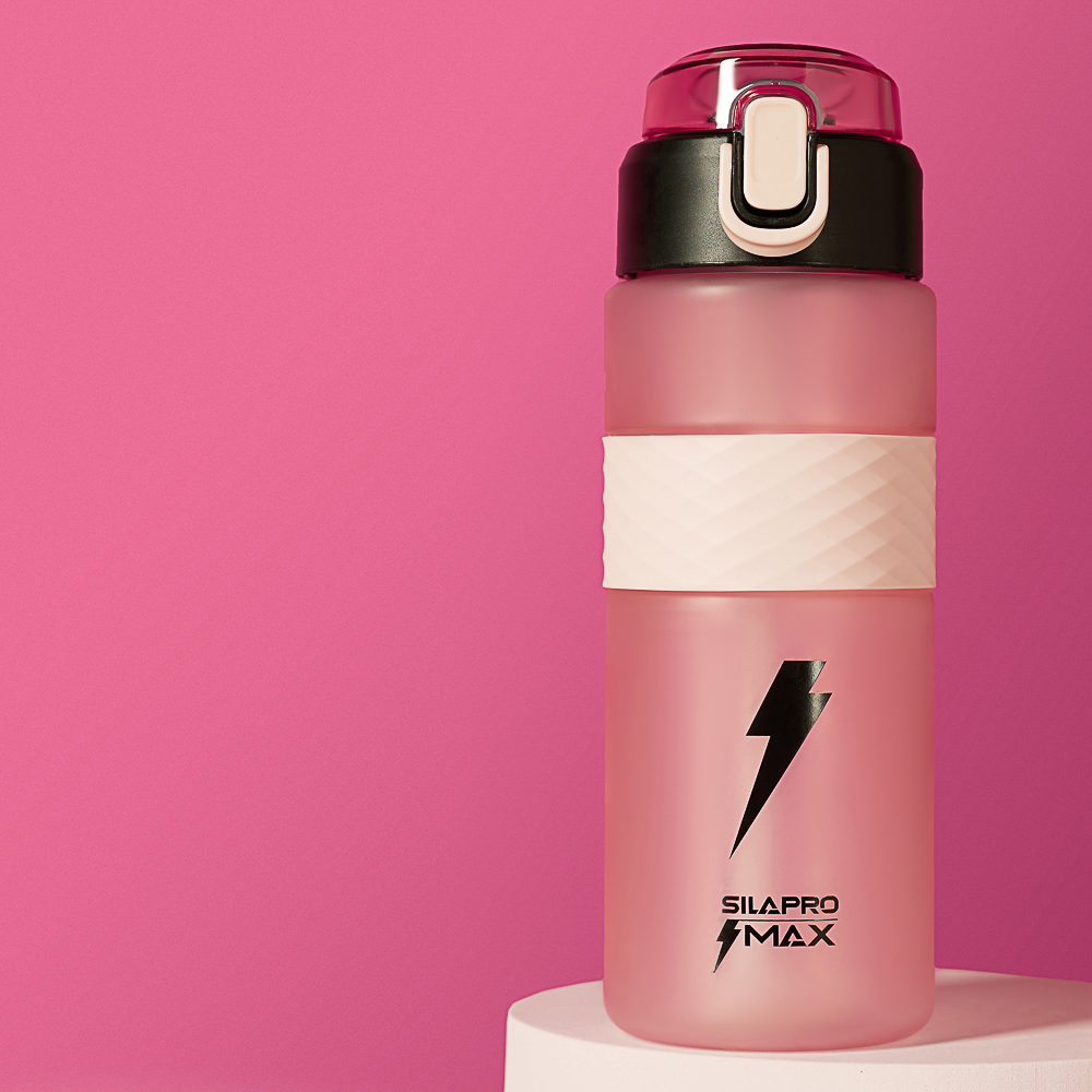 SILAPRO MAX Бутылка спортивная с замком, LOTUS, 700мл, PC, арт.№ 088-033