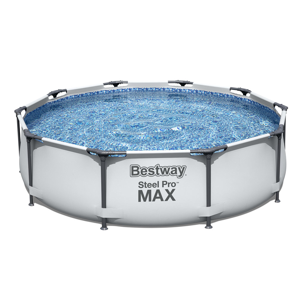 BESTWAY Бассейн каркасный Steel Pro мax (фильтр-насос), 305х76 см, 4678 л, 56408, арт.№ 107-250