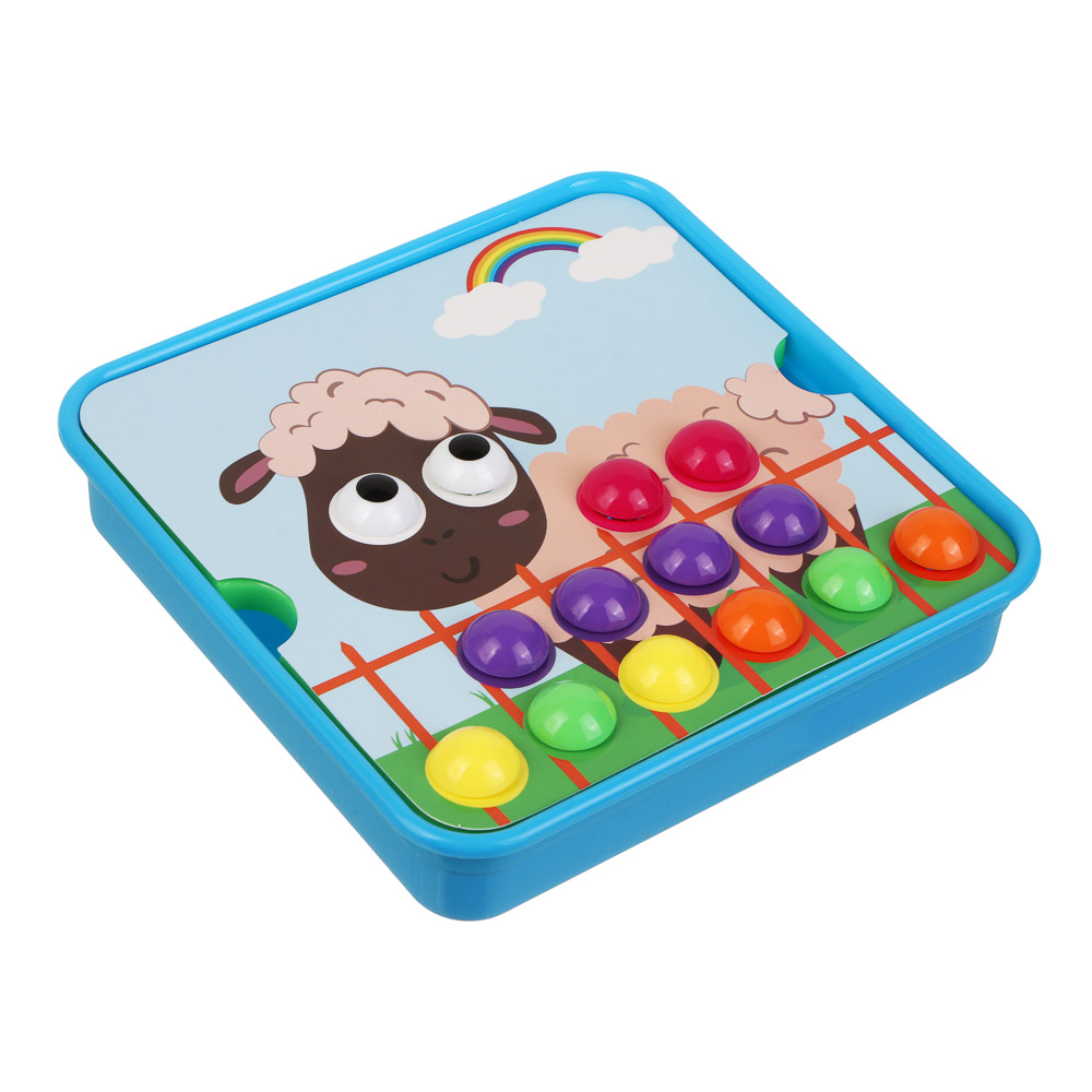 Развивающая игрушка "Мозаика для малышей", ИГРОЛЕНД, PP, картон, арт.№ 262-562