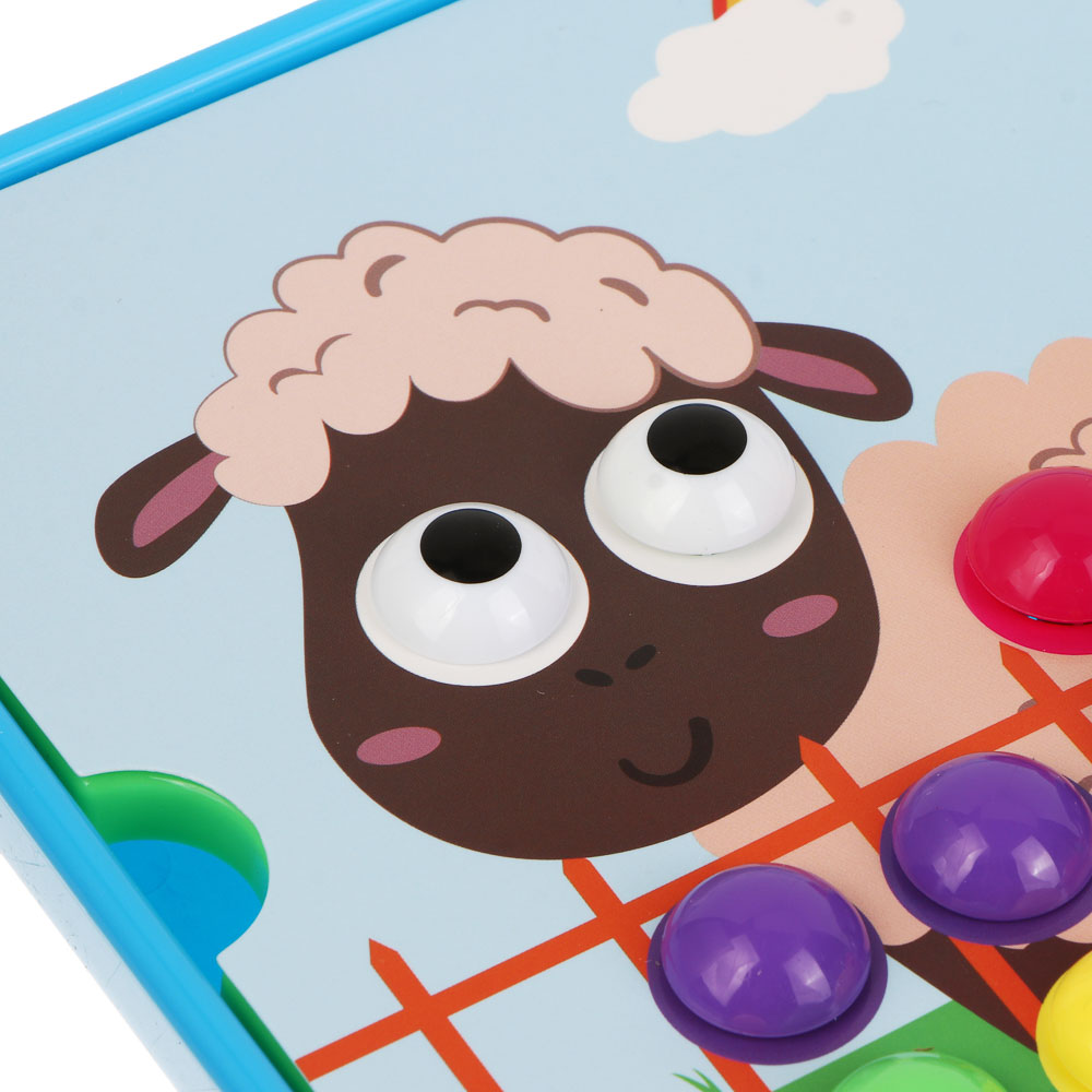 Развивающая игрушка "Мозаика для малышей", ИГРОЛЕНД, PP, картон, арт.№ 262-562