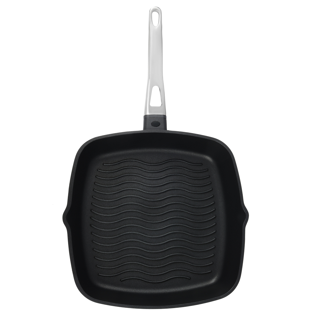 Ivlev Chef Royal Сковорода-гриль литая d28х28см, антиприг.покрытие Whitford Quantanium, индукция, арт.№ 846-607