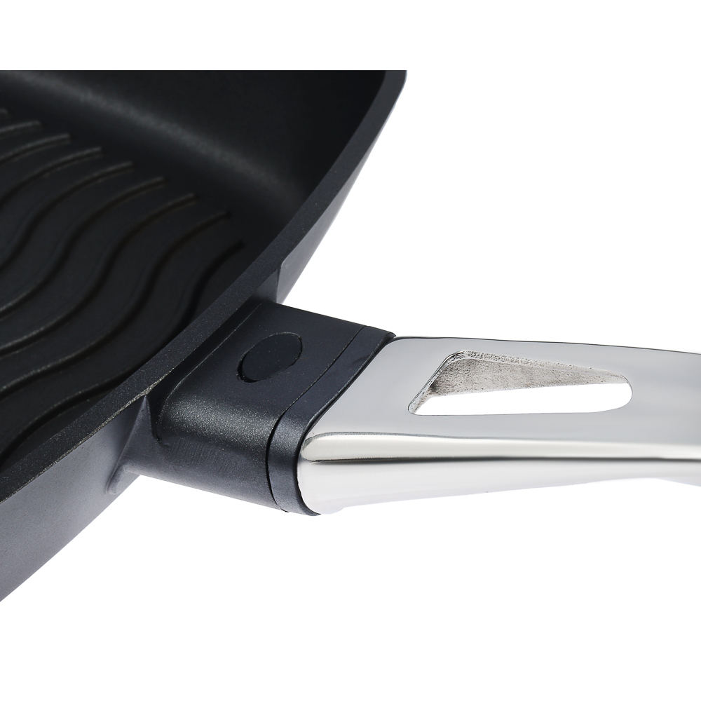 Ivlev Chef Royal Сковорода-гриль литая d28х28см, антиприг.покрытие Whitford Quantanium, индукция, арт.№ 846-607