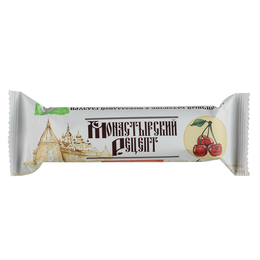 Пряничный батончик в шоколадной глазури с начинкой, постный, ассорти, "Монастырский рецепт", 40 г., арт.№ 347-548