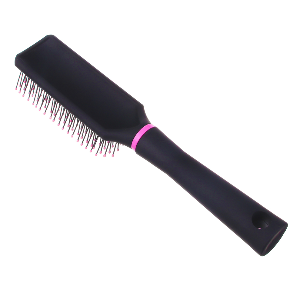 Расческа массажная тм ЮНИLOOK Классика, пластик, 22см, 4 цвета, арт.№ 318-009