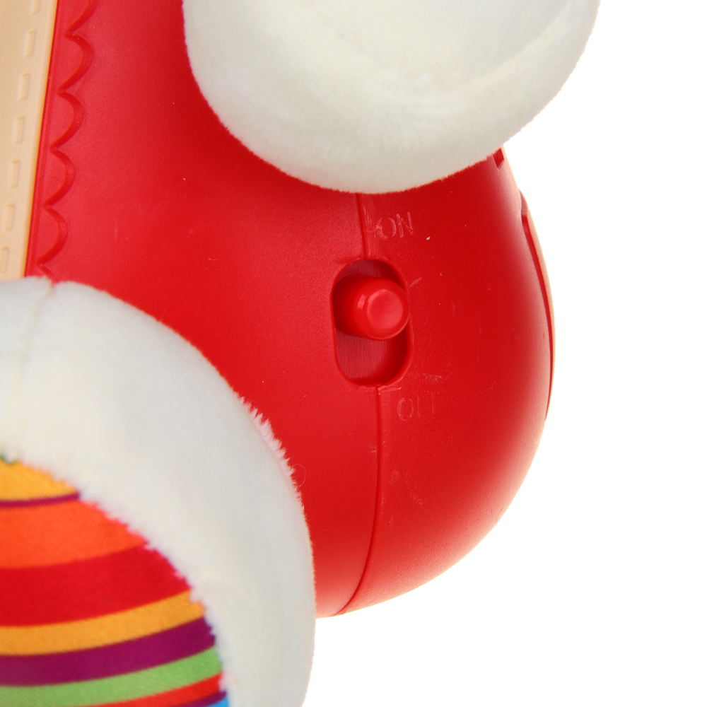 ИГРОЛЕНД Питомец музыкальный "Зайка", текстиль,  ABS пластик, звук, 19х21х13 см, арт.№ 272-822