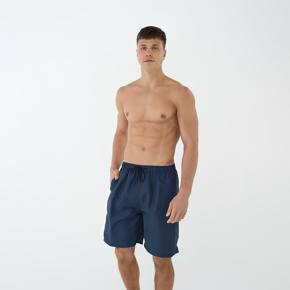 GALANTE Шорты мужские с сеткой, 100% полиэстер, р-р M-L, темно-синий, ВЛ25-01, арт.№ 331-304