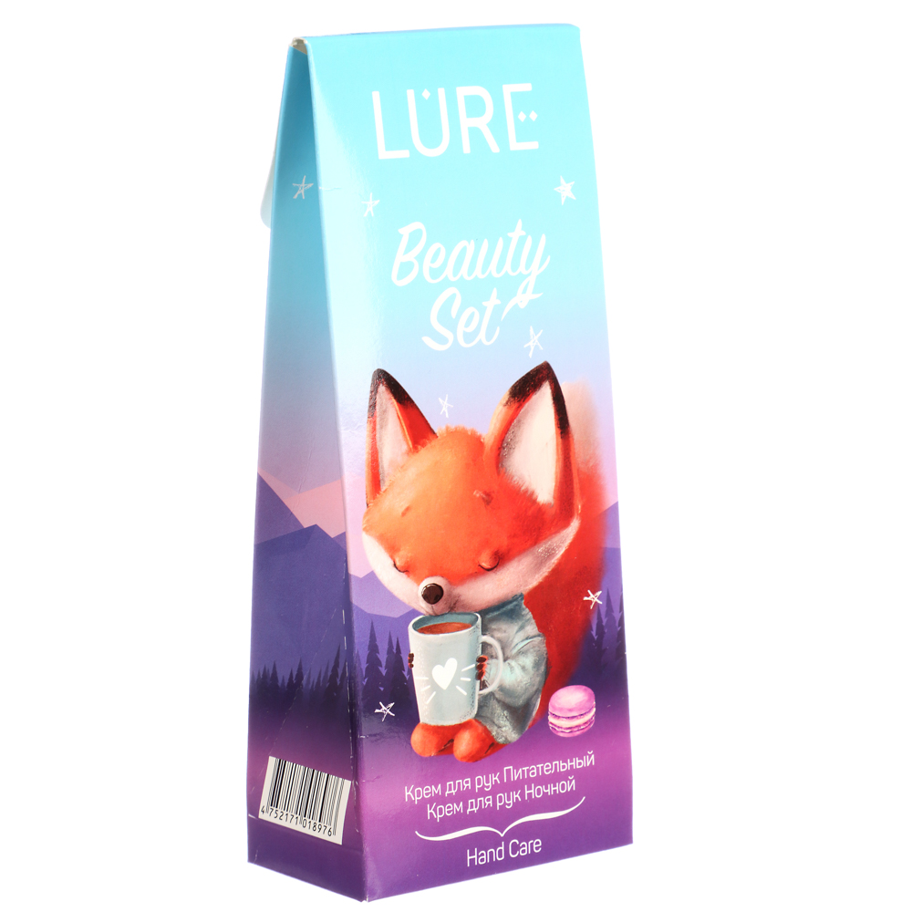 Подарочный набор женский LURE Beauty Joy Крем д/рук питательный+Крем для рук ночной,2штх40мл, арт.№ 937-037