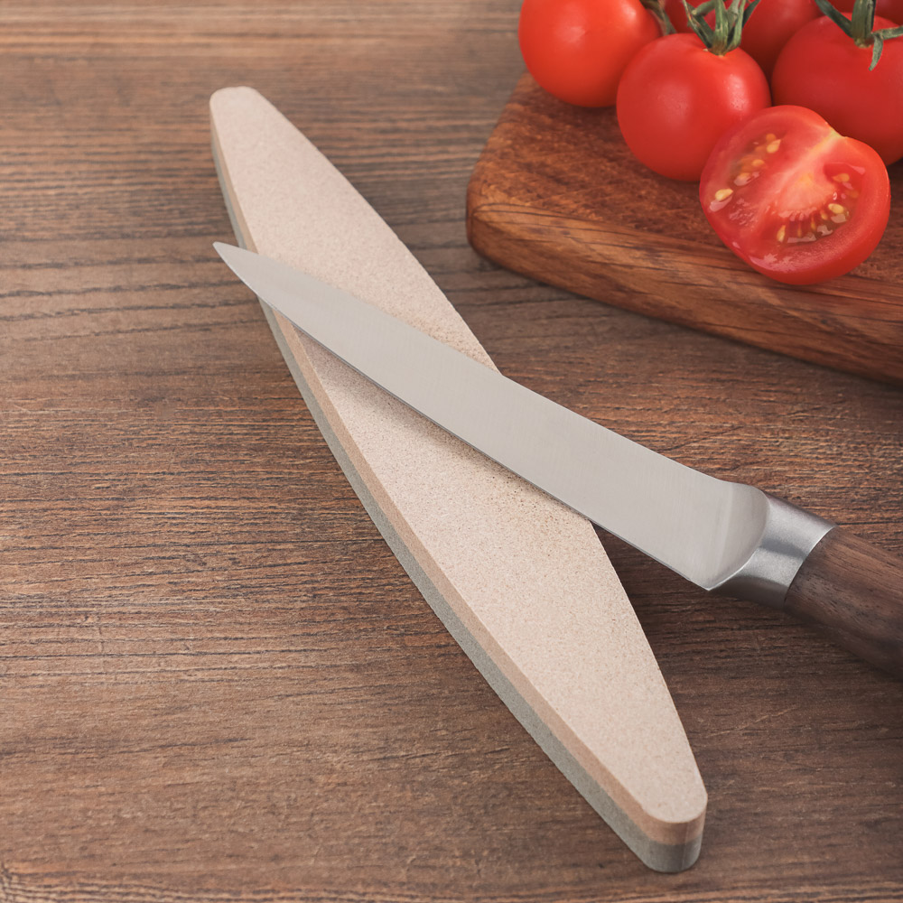 VETTA Камень точильный "Лодочка" 2-х сторонний, 22,5x3,5x1,5см, арт.№ 889-337