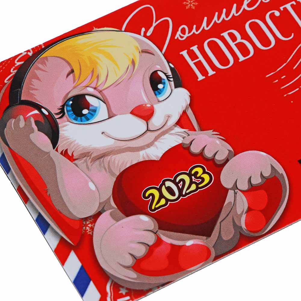 СНОУ БУМ Магнит Символ Года, 9x6,2 см, ПВХ, картон, 6 дизайнов, арт.№ 359-857