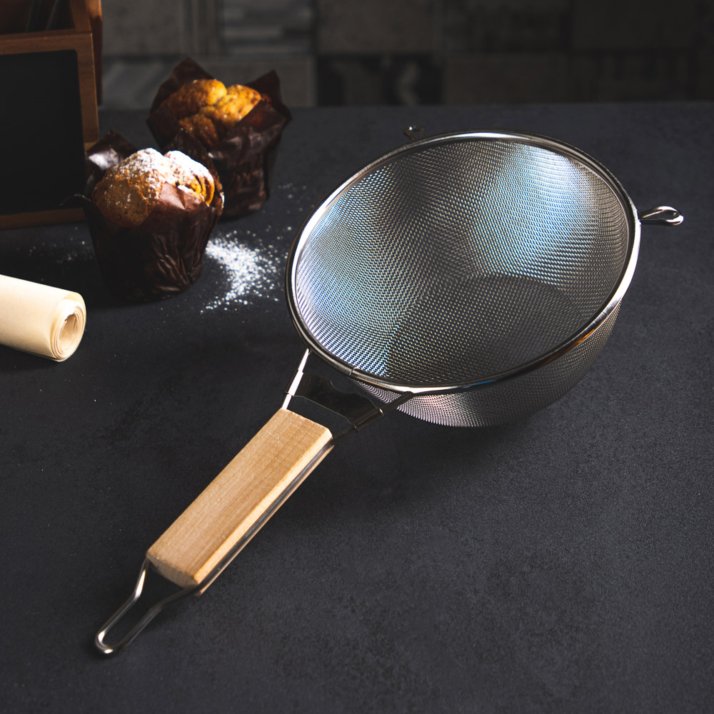 VETTA Ретро Сито с ободом и ручкой 24см, нерж.сталь, арт.№ 886-045