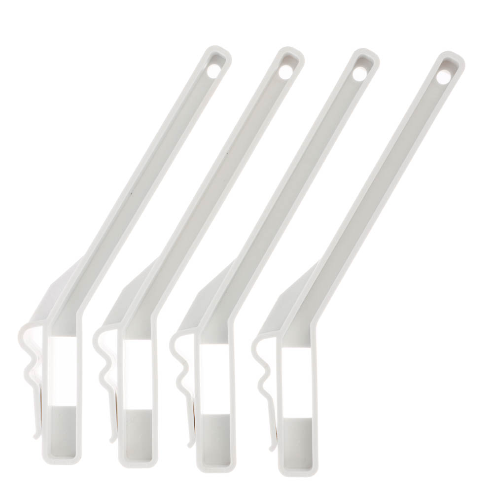 Сушилка на батарею Kuber Home, комплект 4шт, белая, арт.№ 452-142