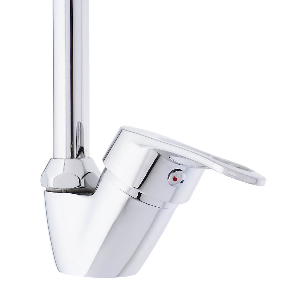 СоюзКран Смеситель для кухни, высокий излив 25см, керам. картридж 35мм, хром, цинк, SK01-T103, арт.№ 567-056